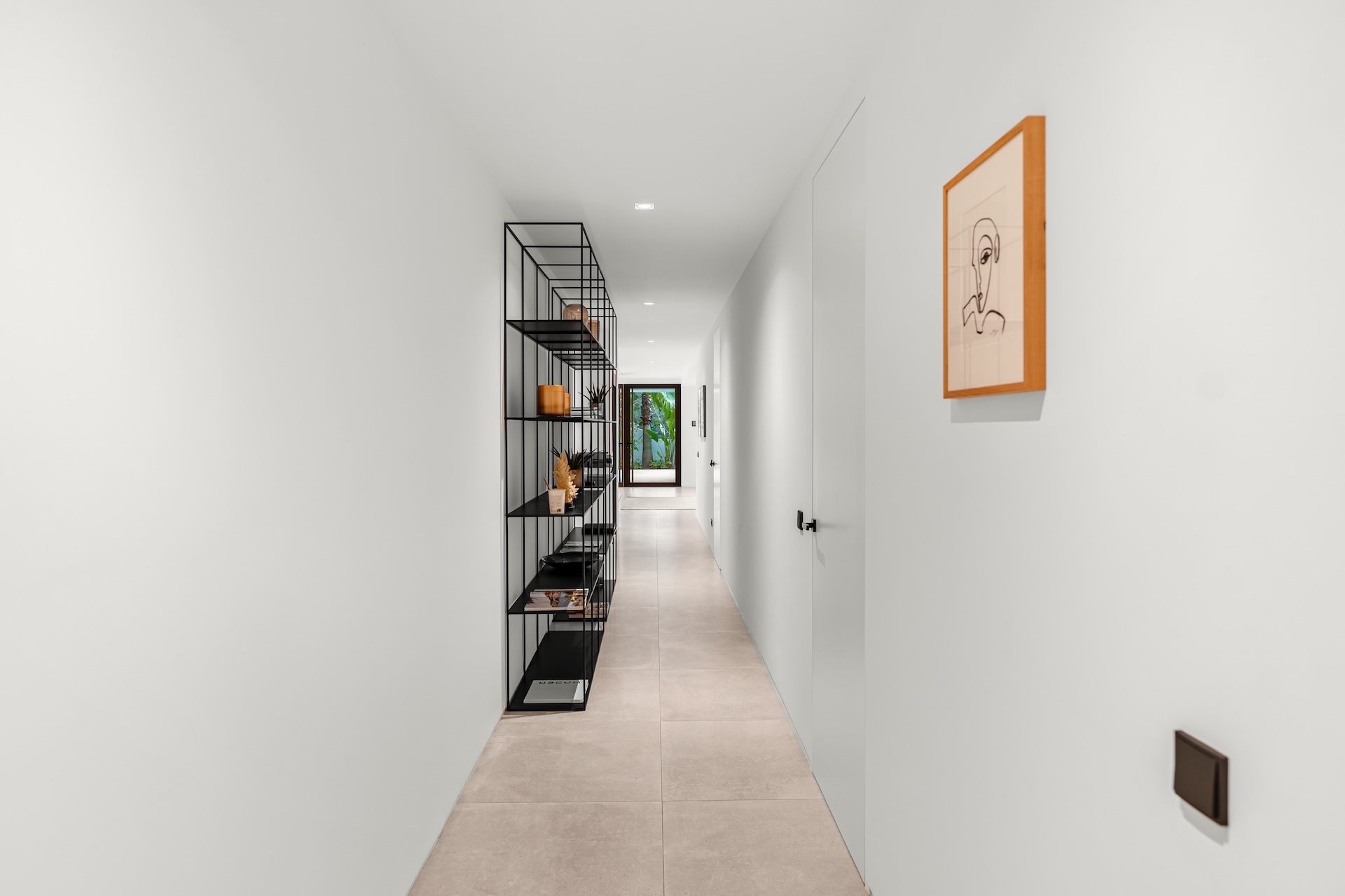 Resa Estates luxury vila Can Furnet modern Villa moderna hallway interior.jpg